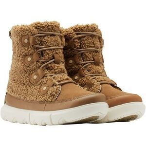 SOREL Explorer II Joan Cozy Boots Women’s 5.5 | Delta/Fawn | Waterproof Suede